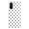  OnePlus Nord CE5 Fodral Polka Dot Vit / Svart - Teknikhallen.se