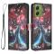  Motorola Moto G06 / G06 Power Fodral Med Tryck Fjäril / Träd - Teknikhallen.se