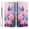  Motorola Edge 70 Fodral Med Tryck Rosa Blommor - Teknikhallen.se