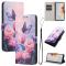  Motorola Edge 70 Fodral Med Tryck Rosa Blommor - Teknikhallen.se