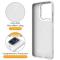  Motorola Edge 70 Skal MagSafe Kickstand Hybrid Vit - Teknikhallen.se