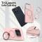  Motorola Edge 60/60 Fusion Skal MagSafe Kickstand Hybrid Rosa - Teknikhallen.se