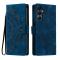  Samsung Galaxy A27 Fodral Mandala Läder Blå - Teknikhallen.se