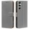  Samsung Galaxy A27 Plånboksfodral Läder Grå - Teknikhallen.se