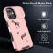  iPhone 17 Skal Hybrid Armor CamCover Rosa - Teknikhallen.se