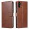  Samsung Galaxy S26 Fodral Läder Brun - Teknikhallen.se