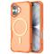  iPhone 17 Skal MagSafe Shockproof Hybrid Orange - Teknikhallen.se