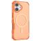  iPhone 17 Skal MagSafe Shockproof Hybrid Orange - Teknikhallen.se