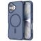  iPhone 17 Skal MagSafe Shockproof Hybrid Blå - Teknikhallen.se