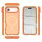  iPhone Air Skal MagSafe Shockproof Hybrid Orange - Teknikhallen.se
