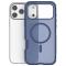  iPhone 17 Pro Max Skal MagSafe Shockproof Hybrid Blå - Teknikhallen.se
