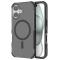  iPhone 16 Skal MagSafe Shockproof Hybrid Svart - Teknikhallen.se