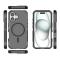  iPhone 16 Skal MagSafe Shockproof Hybrid Svart - Teknikhallen.se