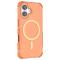  iPhone 16 Skal MagSafe Shockproof Hybrid Orange - Teknikhallen.se
