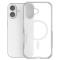 iPhone 16 Skal MagSafe Shockproof Hybrid Vit - Teknikhallen.se