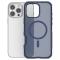  iPhone 16 Pro Skal MagSafe Shockproof Hybrid Blå - Teknikhallen.se
