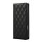  Samsung Galaxy A37 5G Fodral RFID Rhombus Läder Svart - Teknikhallen.se