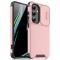  Samsung Galaxy A57 5G Skal Hybrid Armor CamCover Rosa - Teknikhallen.se