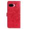  Google Pixel 10a Fodral Med Fjäril Tryck Röd - Teknikhallen.se