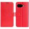  Google Pixel 10a Fodral Crazy Horse Läder Röd - Teknikhallen.se