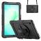  Galaxy Tab A11 Plus/A9 Plus Skal 360 Shockproof Hybrid Kickstand - Teknikhallen.se