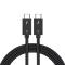  1.5m Thunderbolt 5 Kabel USB-C 240W 8K / 60Hz PD Svart - Teknikhallen.se