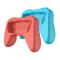  Nintendo Switch OLED 2 st Joy-Con Grepp Röd / Blå - Teknikhallen.se