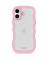 holdit holdit iPhone 17 Mobilskal Wavy Pink/Transparent - Teknikhallen.se