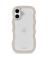 holdit holdit iPhone 17 Mobilskal Wavy Light Beige/Transparent - Teknikhallen.se