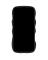 holdit holdit iPhone 17 Air Mobilskal Wavy Black/Transparent - Teknikhallen.se