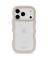 holdit holdit iPhone 17 Pro Mobilskal Wavy Light Beige/Transparent - Teknikhallen.se