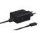 Samsung Samsung Original 50W 2x USB-C Laddare EP-T5020 Inkl. 1.8m USB-C Kabel Svart - Teknikhallen.se