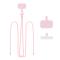 Tech-Protect Tech-Protect CrossBody Strap Baby Pink - Teknikhallen.se