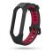 Tech-Protect Tech-Protect Xiaomi Mi Smart Band 5/6 Armband Armour Svart/Röd - Teknikhallen.se