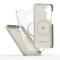 Tech-Protect Tech-Protect Galaxy S25 Skal MagSafe Liquid Silicone Cosmic Latte - Teknikhallen.se