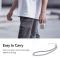 ESR ESR AirPods 4 Skal MagSafe Orbit HaloLock Vit - Teknikhallen.se