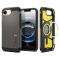 Spigen Spigen iPhone 16e Skal MagSafe Tough Armor Gunmetal - Teknikhallen.se