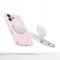 Tech-Protect Tech-Protect iPhone 16e Skal MagSafe Liquid Silicone Pink Pearl - Teknikhallen.se