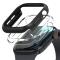 Ringke Ringke Apple Watch 10 46 mm 2-PACK Skal Slim Transparent/Svart - Teknikhallen.se