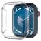 Spigen Spigen Apple Watch 10 42 mm Skal Thin Fit Transparent - Teknikhallen.se