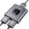Tech-Protect Tech-Protect 2in1 4K 60Hz HDMI Adapter Grå - Teknikhallen.se