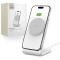 Tech-Protect Tech-Protect 15W Qi Magnetisk MagSafe Laddare Vit - Teknikhallen.se
