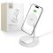 Tech-Protect Tech-Protect 15W Qi 2in1 Magnetisk MagSafe Laddare Vit - Teknikhallen.se