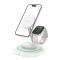 Tech-Protect Tech-Protect 15W Qi 3in1 Magnetisk MagSafe Laddare Vit - Teknikhallen.se