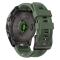 Tech-Protect Tech-Protect Garmin Fenix 20 mm Armband Silicone Military Green - Teknikhallen.se