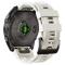Tech-Protect Tech-Protect Garmin Fenix 20 mm Armband Silicone Titanium - Teknikhallen.se