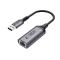 Tech-Protect Tech-Protect USB 3.0 - RJ45 Ethernet Adapter Ultraboost Svart - Teknikhallen.se