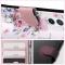 Tech-Protect Tech-Protect Xiaomi Redmi 14C Fodral Läder Blossom Flower - Teknikhallen.se