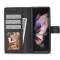 Tech-Protect Tech-Protect Galaxy Z Fold 7 Fodral Läder Svart - Teknikhallen.se