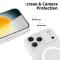 Tech-Protect Tech-Protect iPhone 17 Pro Skal MagSafe MagSlim Matt Vit - Teknikhallen.se
